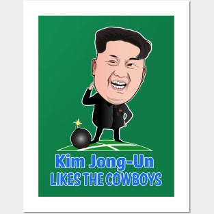 Kim Jong-Un Likes The Cowboys Posters and Art